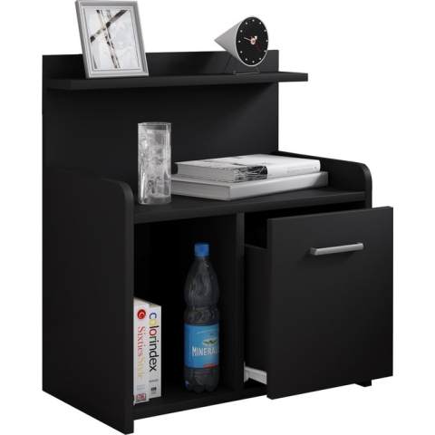 VCM Hoog Nachtkastje Bijzettafel Lade Console Boxspring Nachtkastje Nilasa Hoog Nachtkastje Bijzettafel Lade Console Boxspring Nachtkastje Nilasa