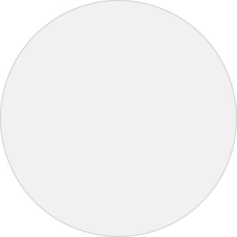vidaXL-Tafelbeschermer-Ø90-cm-2-mm-PVC-transparant