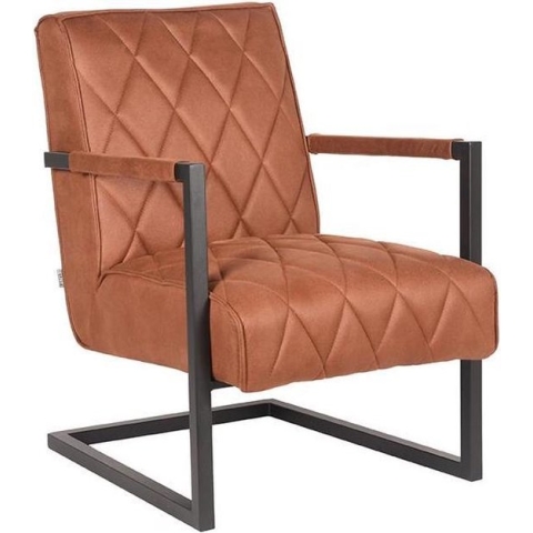 LABEL51 Denmark Fauteuil - Bruin - Microfiber