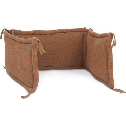 Jollein Bedomrander Bliss Knit 180x35cm - Caramel