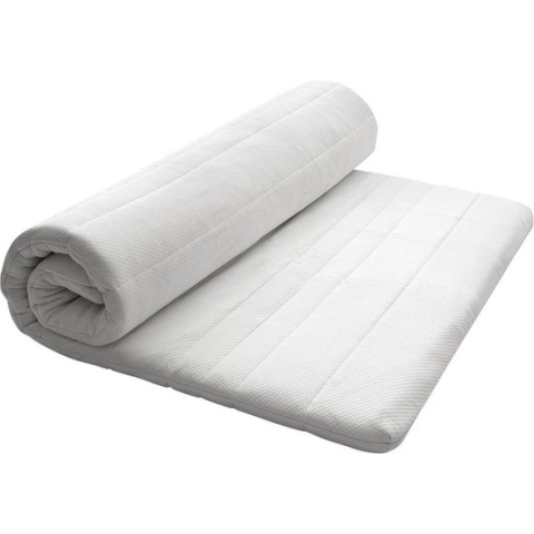Topper 140x190 - 7cm dik - HR Koudschuim - Afritsbaar hoes - contour gesneden 7-zone - Ergoline