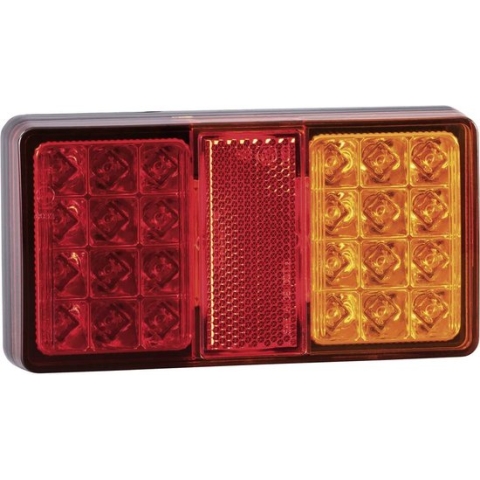 SecoRüt Aanhangerachterlicht Remlicht, Reflector, Knipperlicht, Achterlicht Links, Rechts 12 V, 24 V Helder glas