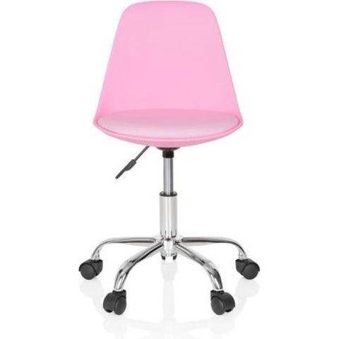 Bureaustoel - Kinderen - Kunstleder - Roze - Ergonomisch