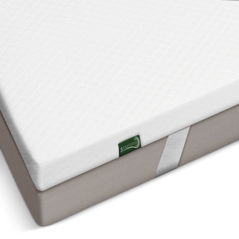Beautissu BeauNuit GT - Gel Foam Matras Topper 140x200cm Anti-Slip - Verkoelende Matrasbeschermer Ademend met Visco Foam voor Boxspring Bed & Matras tot 30cm