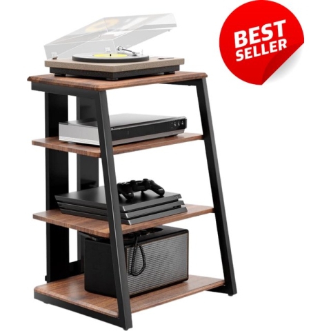 Thuys - Platenspeler Meubel - Lp Kast - Platenspeler Kast - Stijlvol Designer Meubel - Industrieel