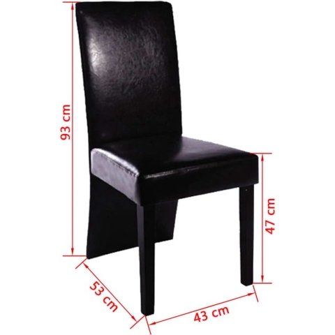 vidaXL-Eetkamerstoelen-4-st-kunstleer-zwart