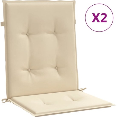 vidaXL-Tuinstoelkussens-lage-rug-2-st-100x50x3-cm-oxford-stof-beige