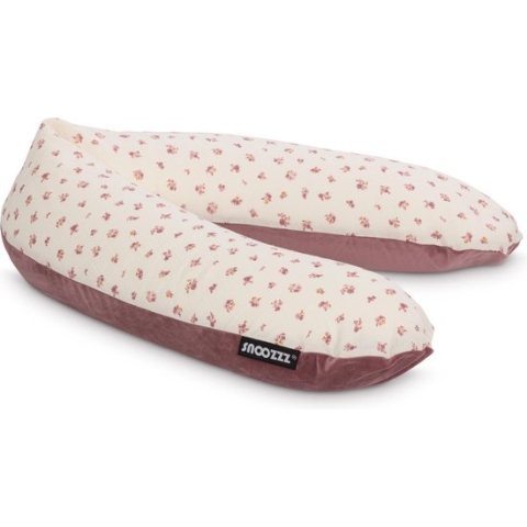 Snoozzz voedingskussen Zwangerschapskussen Zijslaapkussen - geruisloze microparel vulling - 185 cm - Hope