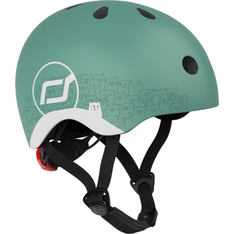 Scoot and Ride Reflective Forest Maat XXS-S Kinderhelm SR-96497