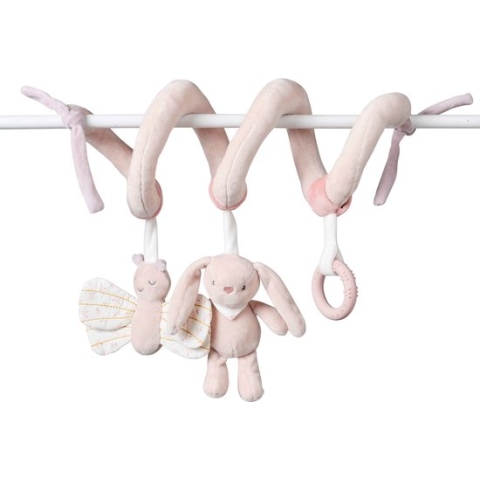 Nattou Baby Spiraal - Alice en Pomme - Poederroze