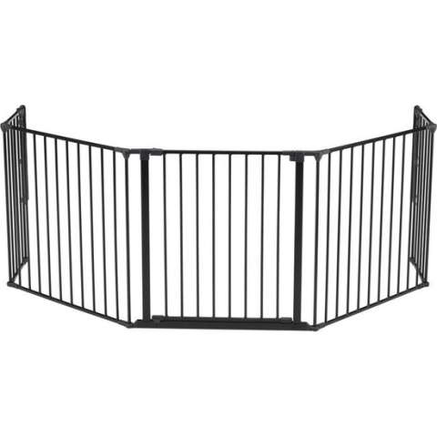 BabyDan Traphek Haarbeschermer Flex Xl Zwart Metaal 90 tot 278 cm