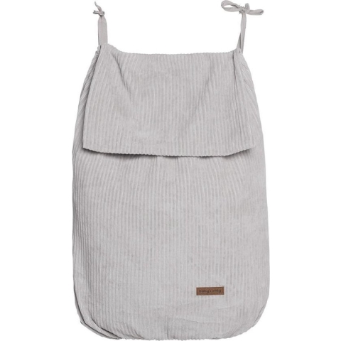 Baby's Only Boxzak - Opbergzak speelgoed - Boxopbergzak - Boxtas - Speelgoedzak Sense - Kiezelgrijs - Zachte rib corduroy stof
