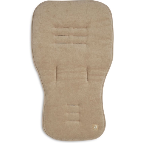 Jollein Inlegger voor Buggy & Wandelwagen Badstof - Biscuit