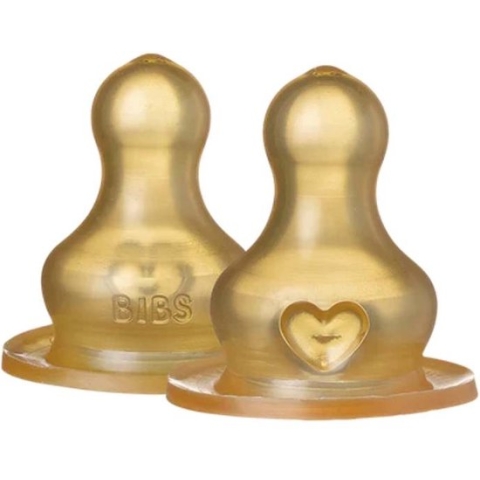 Bibs Medium Flow 2 Stuks Latex Flessenspeen 5000050