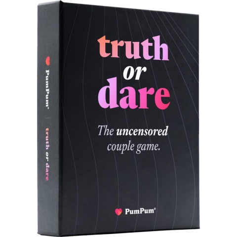 PumPum® Truth or Dare – Erotische Editie met 110 kaarten – Nederlands en Engels Kaartspel
