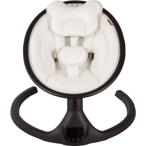 X Adventure Wipstoel Elektrisch Rocco / Schommelstoel Met Bluetoothfunctie & Afstandsbediening- Teddy Cream