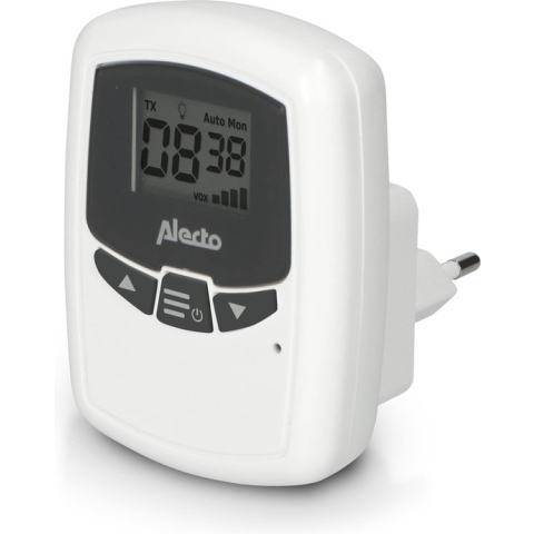 Alecto DBX-80BU - Extra babyunit voor DBX-80 - Wit/Antraciet