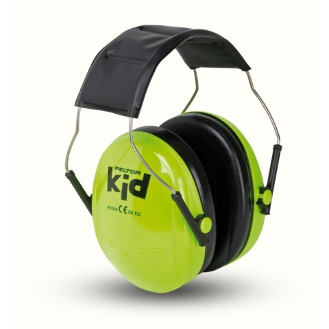 Peltor Kid gehoorbeschermers KIDV 27 dB neon groen