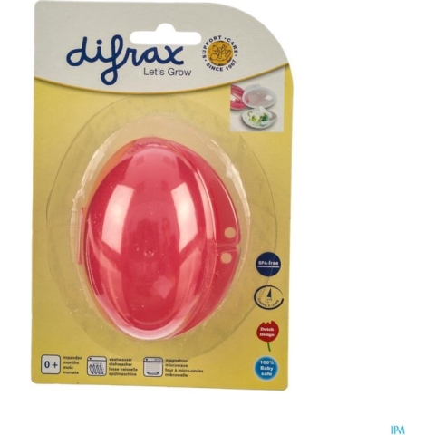 Difrax - Fopspeen Steriliseer Ei - Wit