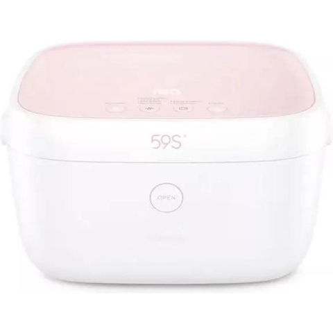 59S Flessen Sterilisator met droogfunctie - Oplaadbaar - UV-C Led - Roze
