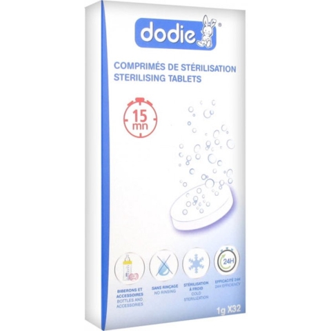 Dodie Sterilisatietabletten Koud 32
