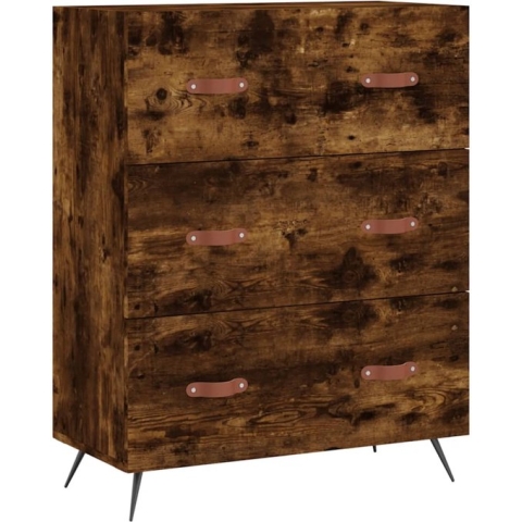 vidaXL-Ladekast-69,5x34x90-cm-bewerkt-hout-gerookt-eikenkleurig