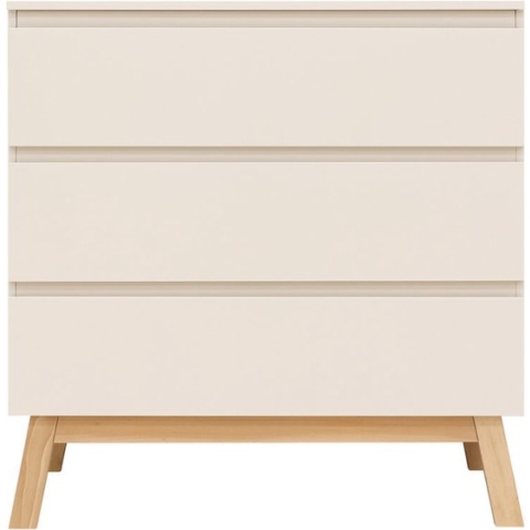 Bopita Saba commode met 3 laden - Dune/Naturel