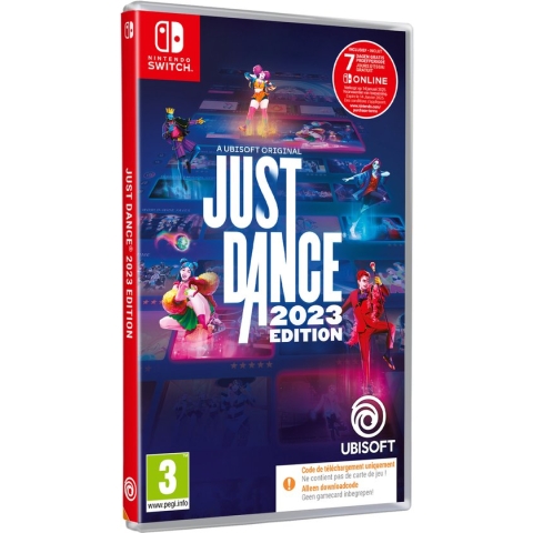 Just Dance 2023 - Nintendo Switch - Code in Box (Exclusieve versie met panda-telefoonring)