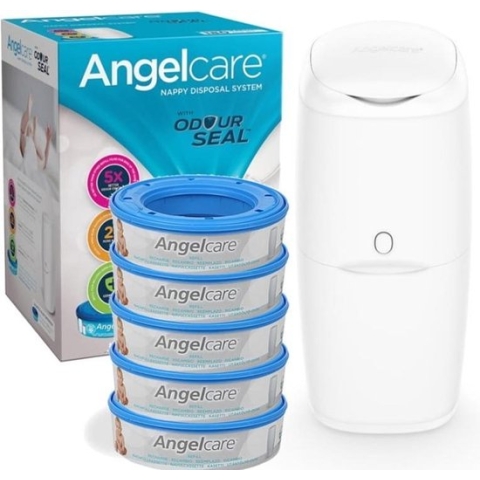 Angelcare Classic Starterpack Luieremmer - Met 5 navulcassettes