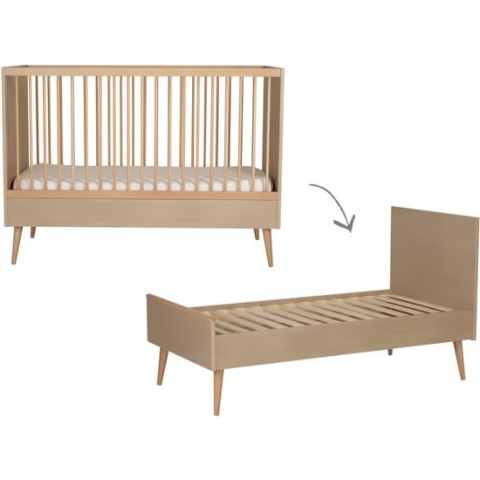Quax Cocoon Ledikant - 70x140 cm. - Latte