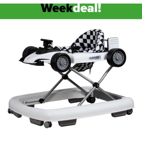 Qute Q-Racer Loopstoel Wit