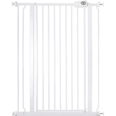 Bettacare Child and Pet Gate klemhek Extra Hoog | 104 cm 107.4 - 115.4cm |5 spijlen