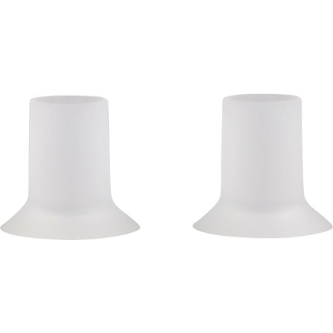 Youha® Borstschildverkleiners - Borstschilden - Borstkolf accessories - BPA vrij - elektrische draadloze borstkolven - Silicone borstschilden - Set van 2 stuks - Maat 20mm