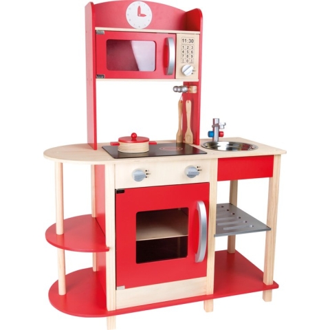 Small Foot Speelgoedkeuken Hout Rood