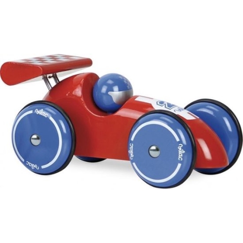 Vilac Houten Raceauto XL Rood
