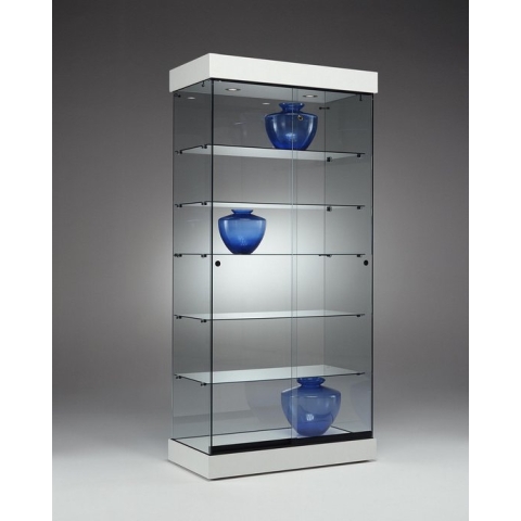 Vitrine Floatline Nova 6  led plafondverlichting wit