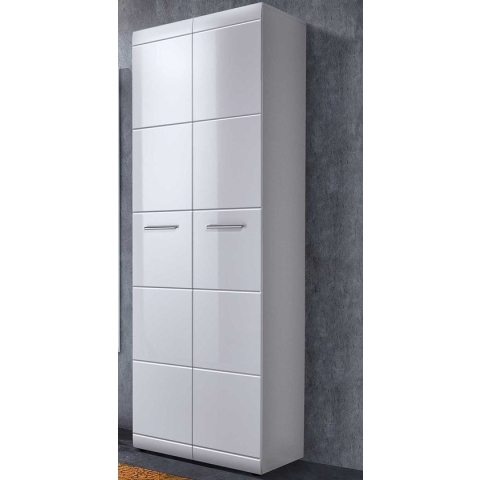 Garderobe Allan 59cm met 2 deuren - wit