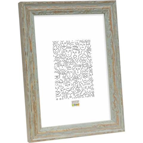 Deknudt Frames fotolijst S46MF8 - groen verweerde look - foto 15x20 cm