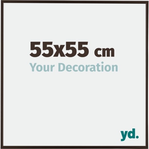 Your Decoration Evry Kunststof Fotolijst - 55x55 cm - Antraciet