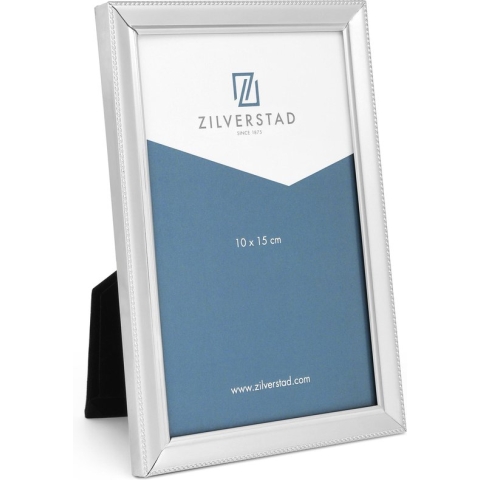 Zilverstad - Fotolijst Parel smalle rand 15x20 cm verzilverd