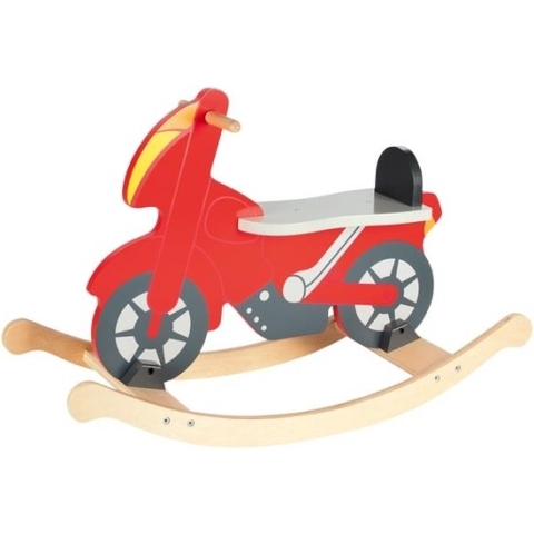 Hobbelfiguur Rocking Motor Junior Rood 52 X 78 Cm
