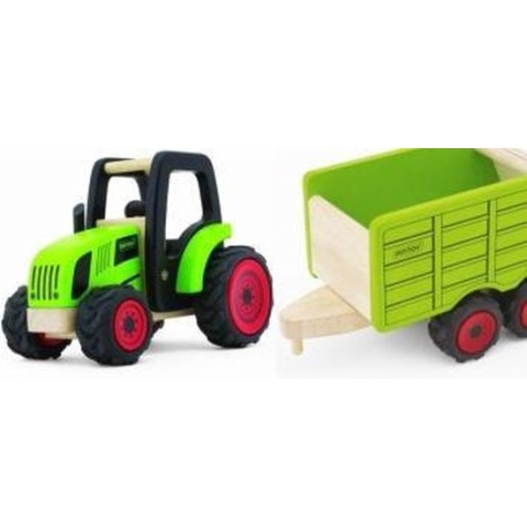 Tractor met aanhanger, Merk Pintoy