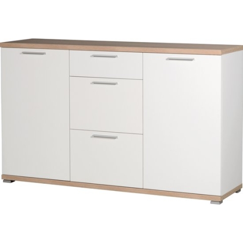 Germania - Dressoir - Wit - 144x40x88 cm