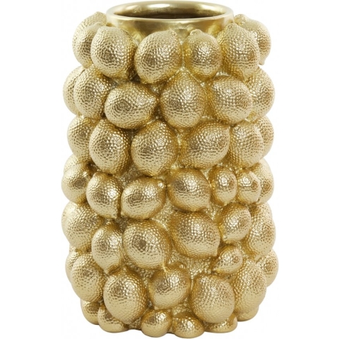 Light & Living Vaas Citroen - Polyresin - Goud - 24 x 33 x 24 cm (BxHxD)