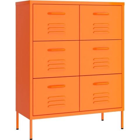 vidaXL-Ladekast-80x35x101,5-cm-staal-oranje