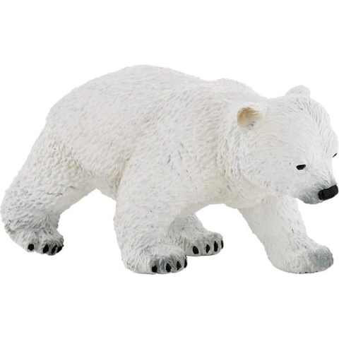 Speelfiguur - Wild dier - IJsbeerjong - Lopend