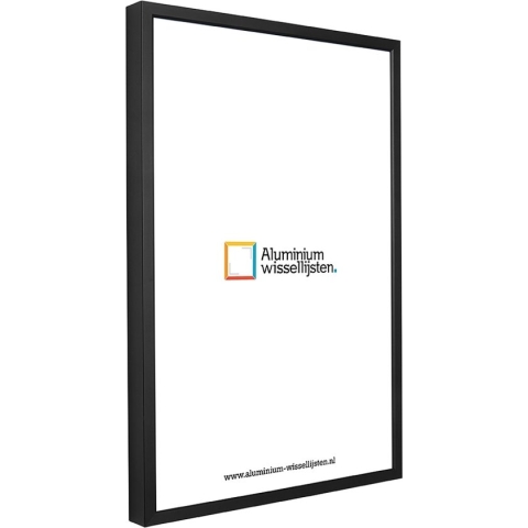 Wissellijst A1 - 59,4x84,1cm – Zwart - ALU Pro-Line – Ontspiegeld UV Werend Acrylite - Posterlijst – Fotolijst – Fotokader – Cadre Photo – Photoframe - Bilderhamen - Lichtendonk