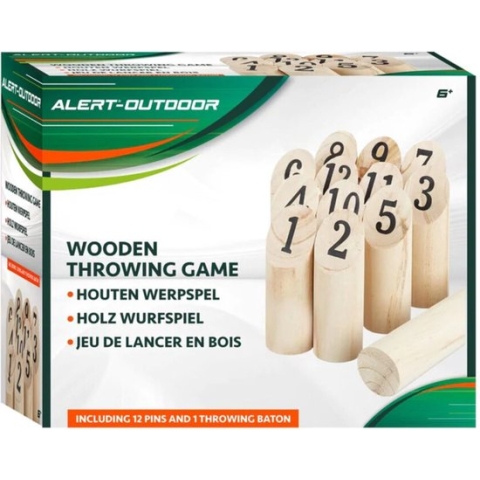 Alert Werpspel Outdoor met Opbergnet