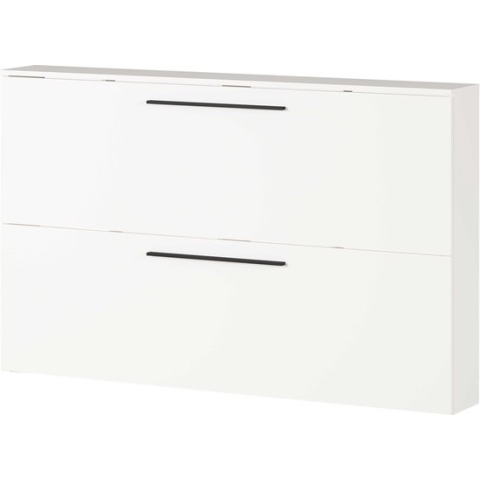 Schoenenkast Nicole Wit 140x85 cm