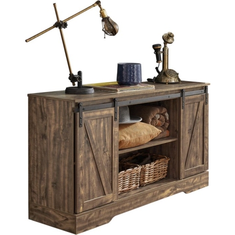 Mara Dressoir - Opbergkast - Sidetable - Bruin - Spaanplaat - 120 x 40 x 70 cm